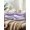 Purple, Lilac, White, variant on Outdoor Pillows Waterproof, Black Grey Ombre Throw Pillows with Inserts Included, Modern Moire Abstract Art Aesthetics Indoor Outdoor Decorative Lumbar Pillow for Bed/Couch/Patio 18"x18", 2Pcs