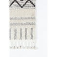 thumbnail image 4 of Momeni Odessa Machine Made Polyester Grey Area Rug 2'3" X 8' Runner, 4 of 4