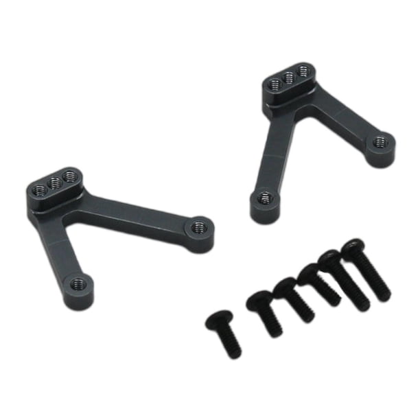 1:18 Soporte de choque trasero de aluminio para 4x4 Small gris perfke Soportes para torres de choque