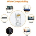 thumbnail image 5 of Cat6 RJ45 Ends, CableCreation 100-PACK Cat6 Connector, Cat6a / Cat5e RJ45 Connector, Ethernet Cable Crimp Connectors UTP Network Plug for Solid Wire and Standard Cable, Transparent, 5 of 7