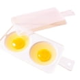 thumbnail image 2 of Aparatos para cocinar en microondas, microondas de plástico, huevos dobles, utensilios de cocina para cocinar, horno microondas, vaporizador de huevos, diseño de última generación, 2 of 5
