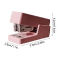 thumbnail image 3 of shyuyusa Mini Stapler With Staples Compact Stationery Kit For Daily Office School Paper Binding Work, 3 of 6