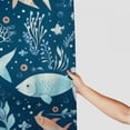 thumbnail image 3 of BCIIG Fish Plants Stars Bathroom Decor Set with Hooks, Colorful Luxurious Graphic Print Polyester Fabric Fashion Shower Curtain for Home Bathtubs Decoration 69x72, 3 of 7