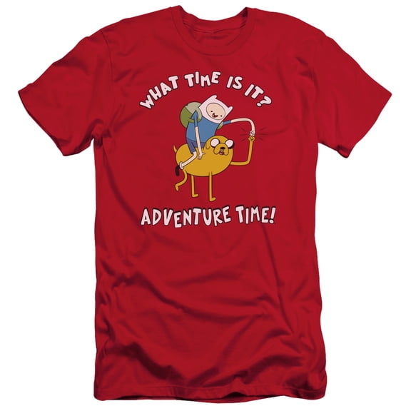 Adventure Time - Ride Bump - Slim Fit Short Sleeve Shirt - Medium
