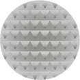 thumbnail image 1 of Ahgly Company Machine Washable Indoor Round Transitional Grey Gray Area Rugs, 4' Round, 1 of 7