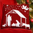 thumbnail image 4 of Fundas de Almohada de Navidad Funda de Almohada Super Suave de Navidad, Funda de Almohada de Sofá Impresa de Santa Claus, Funda de Cojín de Decoración de Estudio de Santa Claus, 4 of 4