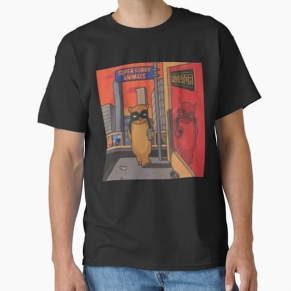 Super Furry Animals Radiator Classic Britpop Band Music Art Unisex T-Shirt, sizes up to 3XL