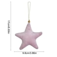 thumbnail image 3 of Decorative Pendant, Star Shaped Ornament, Thoughtful Gift For Birthdays Holidays And Housewarming, 5PCS Set, Cloth Material, 3 of 7