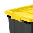 thumbnail image 7 of Sterilite Plastic 15 Gallon Industrial Tote Yellow Lily, 7 of 7