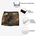 thumbnail image 6 of Balery Adorable Otter Pair Hug Men's Boxer Briefs, Soft and Breathable Cotton Underwear with nylon Waistband-Small, 6 of 9