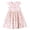 Pink, variant on Dresses for Girls Ruffles Sleeve Cute Prints Summer Casual Kids Flowy Play Dress Red Size 11