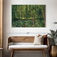 thumbnail image 3 of Elephant Stock Trees And Undergrowth Wall Art - Horizontal Canvas Wall Art - Living Room Wall Decor - Nature Canvas - Green And Brown Decor By Vincent Van Gogh - 48" x 32", 3 of 8