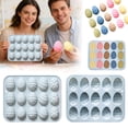 thumbnail image 1 of Creatine Easter Egg Silicone Easter Egg Silicone For Making Chocolate Easter Eggs Suitable For Baking Cake Sticks Small Pastries And Cake Decorations., 1 of 6