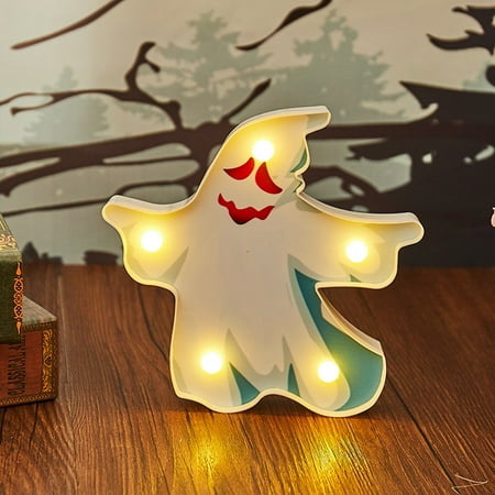 

Mittory Modeling Light Battery Decoration Light Witch Ghost Night Light Outerwear Color #4100