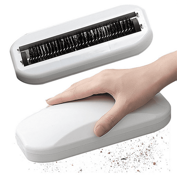 Debris Sweeper Handheld Rolling Ergonomic Brush Nutshell Debris Brush Desktop Debris Sweeper Carpet Sweeper