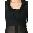thumbnail image 3 of Body Smith Women Solid Full Sleeves Mesh Zipper, 3 of 6