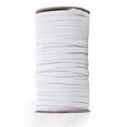 thumbnail image 1 of 200 Yards 1/4" Width Braided Elastic Cord for Mask Sewing Crafting DIY, 1 of 6