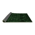 thumbnail image 2 of Ahgly Company Indoor Rectangle Abstract Emerald Green Modern Area Rugs, 6' x 9', 2 of 4