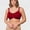 Red, variant on Plus Size Full Coverage Underwire Bra for Women Unlined T-Shirt Minimizer Bra Heavy Breast Large Bust Seamless Coolcomfort Everyday Bra Wide Strap Breathable Support, Khaki,3885E