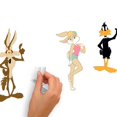 thumbnail image 4 of Looney Toons Wall Decals Peel & Stick, 4 of 6