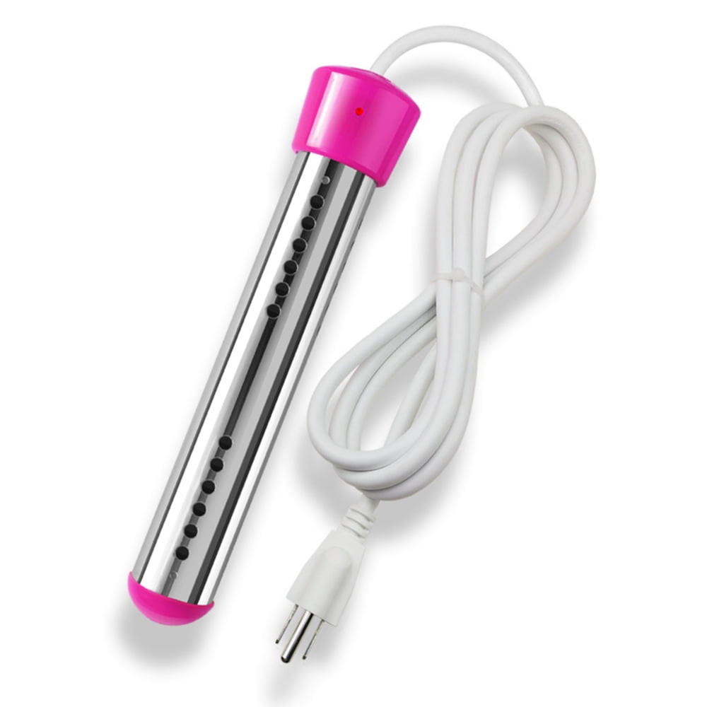 1500W Immersion Heater Portable Electric Submersible Instant Hot Water  Heaters for Pool Bucket Bathtub With Thermometer Black US - Walmart.com