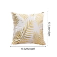 thumbnail image 3 of EGNMCR Pillow Case European-Style Gold-Embossed Cushion Covers Affordable Luxurious Sofa Cushion Covers Polyester Bedside Cushion Covers Polyester Pillowcase, 3 of 6