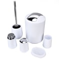 thumbnail image 4 of Kit de Accesorios de Baño, Soporte de Cepillo de Dientes Accesorios de Baño Juego 6 piezas/set de electroplatación multifuncional para el hotel para hotel, 4 of 7