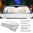 thumbnail image 4 of Kdxio Cute Animals Print Front Windshield Sun Shade,Folding Auto Sunshade for Car Truck SUV-Small, 4 of 7
