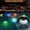 Blue, variant on Diamond-Shaped Solar Floating Pool Light, 4.13"x2.76" RGB Color Changing Projection LED Light, IP68 Waterproof Light Sensor Lamp for Swimming Pool, Pond, Bathtub & Garden Decor