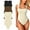 Black,Coffee,Rose beige, variant on OQQ Women's 3 Piece Bodysuits For Women Sexy Ribbed Strappy Square Neck Stretch Tank Tops Bodysuits