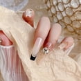 thumbnail image 3 of Hadanceo 10Pcs 3D Nail Rhinestones Light Brown Heart Easy to Apply Durable Charming Nail Art Jewelry Women Accessories, 3 of 8