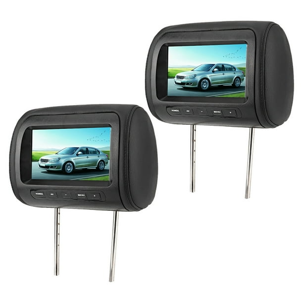 2pcs 7 In Universal Wireless Control Headrest LCD Video Monitor MP5