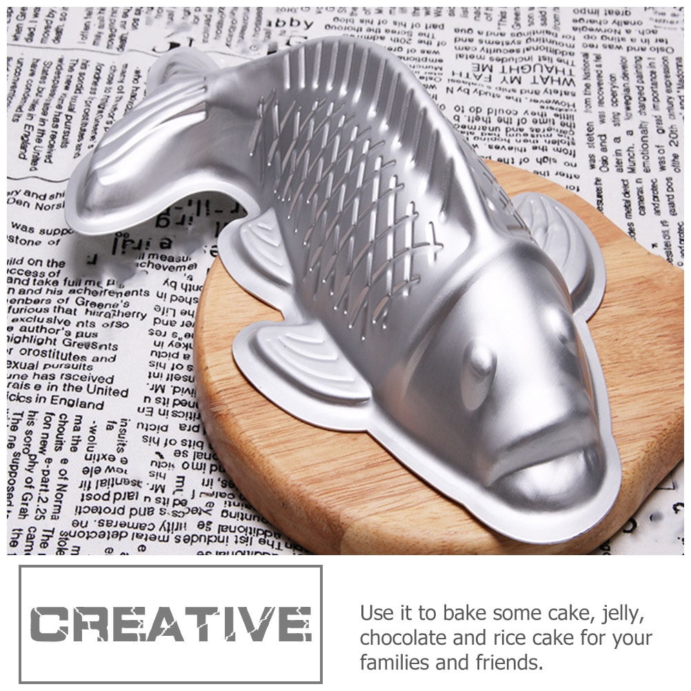 Cake Baking Mold Fish Shape Design Rice Cake Mold Multifunctional Jelly Mold Walmart
