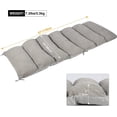 thumbnail image 2 of REDCAMP Chaise Lounge Chair Cushion for Patio Furniture, Soft Comfortable Thicker Zero Gravity Chair Pad for Indoor Home Office or Outdoor Use, Gray 67"x24", 2 of 8