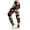Hot Pink #76, variant on WULMLEO Women Soft Halloween Gothic Loungewear Jogger Pants, Skull Rose Floral Print, Adjustable Drawstring Elastic Waist Cuffed Ankle Casual Sleep Pajama Trousers Multicolor M