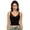 Black, variant on Square Neck Lace Trim Sleeveless Camisole Tank Top Basic Layering Staple Soft Stretch Comfort Fit Casual Wear A Line Tops for Women Big Tops Pajama Top Loose Top Sports Top Women 3 Tall