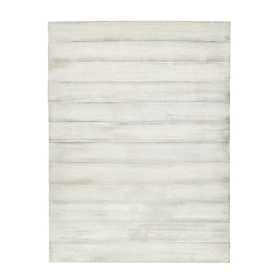 Hello Hobby Wood Rectangle Panel, Whitewash, 18 in x 24 in, Approx. 3.44 lb