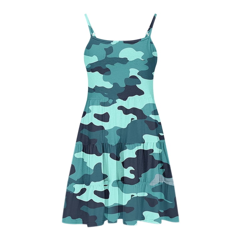 Atoguta Kids Pencil Dress Sleeveless Summer Cami Dress Kids Casual Crewneck Loose Beach Dresses Size 4t-14, Mint Green, Girl's, Size: 9 Atoguta Kids Pencil Dress Sleeveless Summer Cami Dress Kids Casual Crewneck Loose Beach Dresses Size 4t-14, Mint Green, Girl's, Size: 9