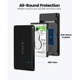 thumbnail image 4 of ORICO External Hard Drive Enclosure 2.5inch 5Gbps USB 3.0 to SATA III  for 7/9.5mm HDD/SSD，Support up to 6Tb, 4 of 9