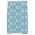 thumbnail image 2 of Simply Daisy 18" x 30" Water Mosaic Geometric Print Hand Towel, 2 of 2