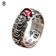 thumbnail image 1 of Anillo Feng Shui Original Vintage para hombres y mujeres, amuletos para la buena suerte y protección de la riqueza, joyería de sapo dorado, 1 of 4