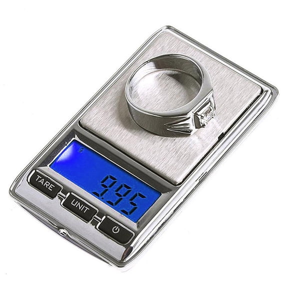 Lerpwige Digital Pocket Scale Jewelry Gold Coin Scale Portable Weighing Balance