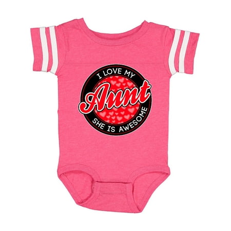 

Inktastic I love my Aunt Gift Baby Boy or Baby Girl Bodysuit