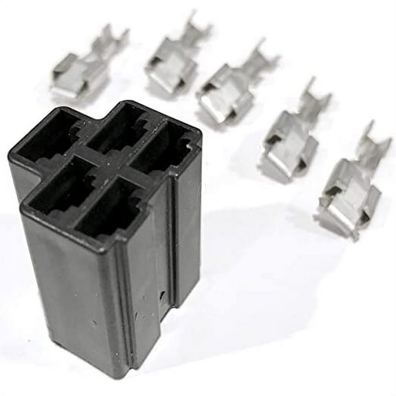 HD Switch Ignition Key Switch Connector M90206 For John Deere TCA22740 TCA15075 AM101561 EZTrak Ztrak Quiktrak Gator - Includes New TERMINALS - (Made In USA)