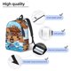 thumbnail image 3 of Easygdp Animals on Noah's Ark Mochila de Lona Resistente para Laptop, Compatible con Laptops de 15 a 17 pulgadas, Ideal para Escuela, Trabajo y Viajes-Medium, 3 of 5