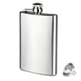 thumbnail image 1 of Wrapped Stainless Steel Flask Screw-cap Sealing Tightly Flask for Bourbon Gin Tequila Shots 5oz, 1 of 3