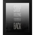 thumbnail image 2 of SD Graphics Studio 12x14 Black Modern Framed Museum Art Print Titled - Stop Holding Yourself Back, 2 of 5