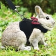 thumbnail image 5 of Adjustable Ferrets Small Animal Prevent Escape Guinea Pig Rabbit Harness Bunny Leash Rabbit Leash Rabbit Vest RED S, 5 of 8