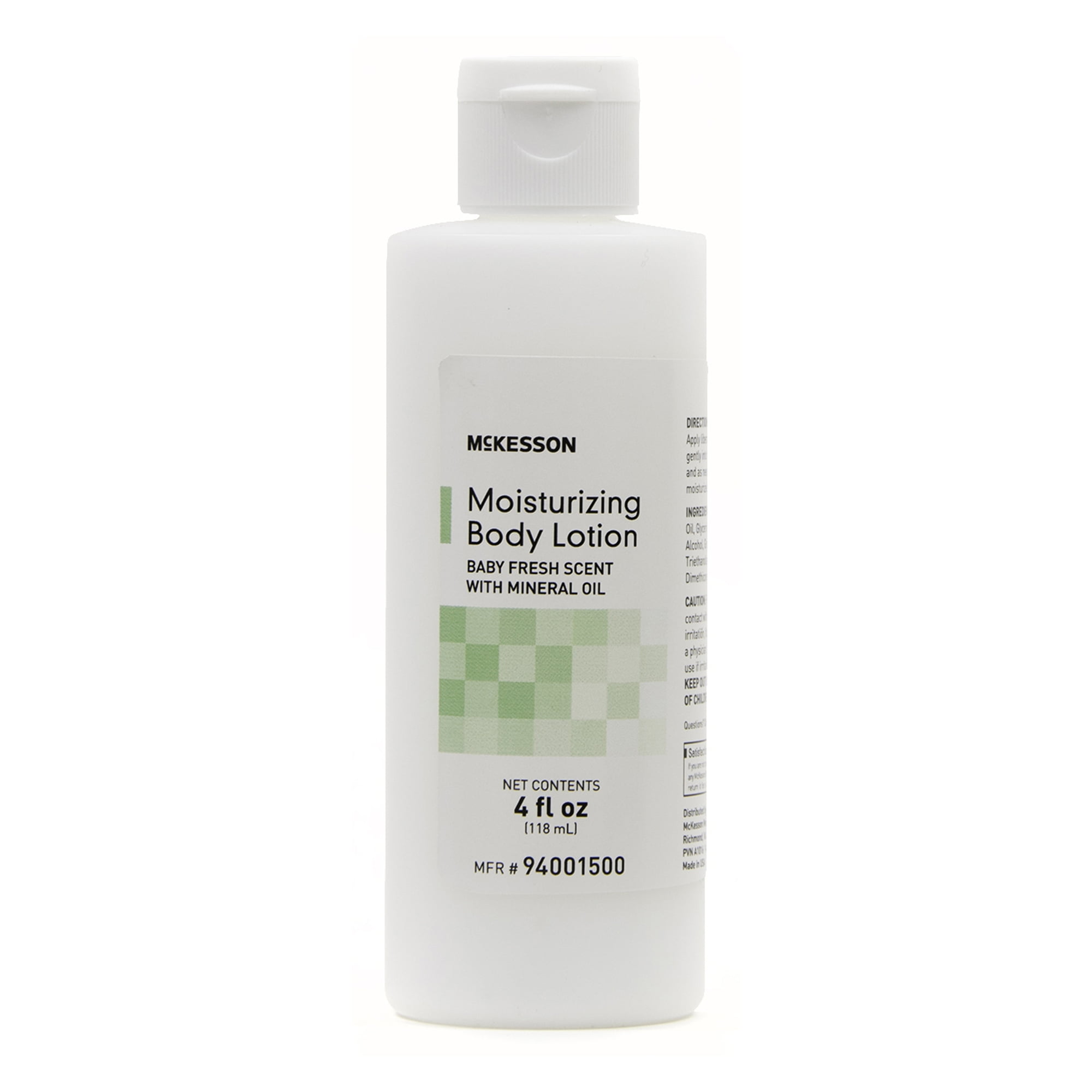 McKesson Moisturizing Body Lotion with Mineral Oil, Dry Skin Hydration, Fresh Scent, 4 fl oz, 60 Ct, 60 Ct