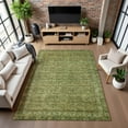 thumbnail image 7 of Addison Rugs Mayfield Premium Machine Washable Traditional Border Aloe Rectangle Rug, 10' x 14', 7 of 7